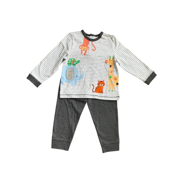 Little Me Baby Boy's 2-Piece Sweatshirt & Joggers Set NEW WITH TAG - Picture 3 of 5
